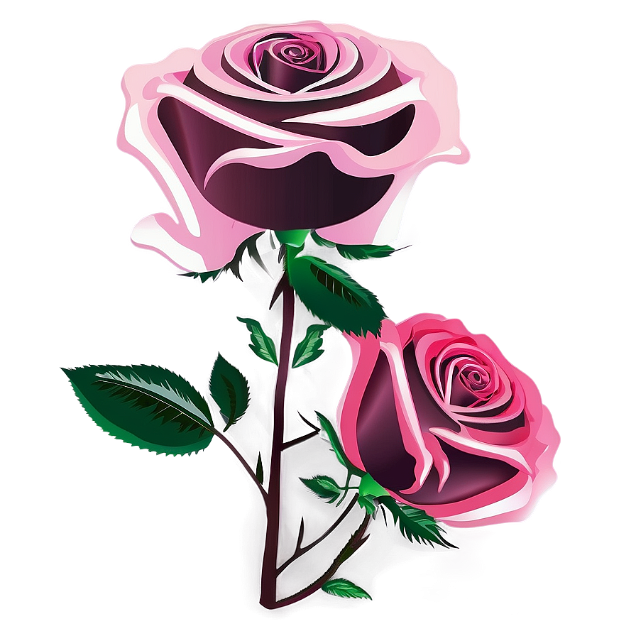 Rose Vector Infographic Png Dqc48 PNG Image