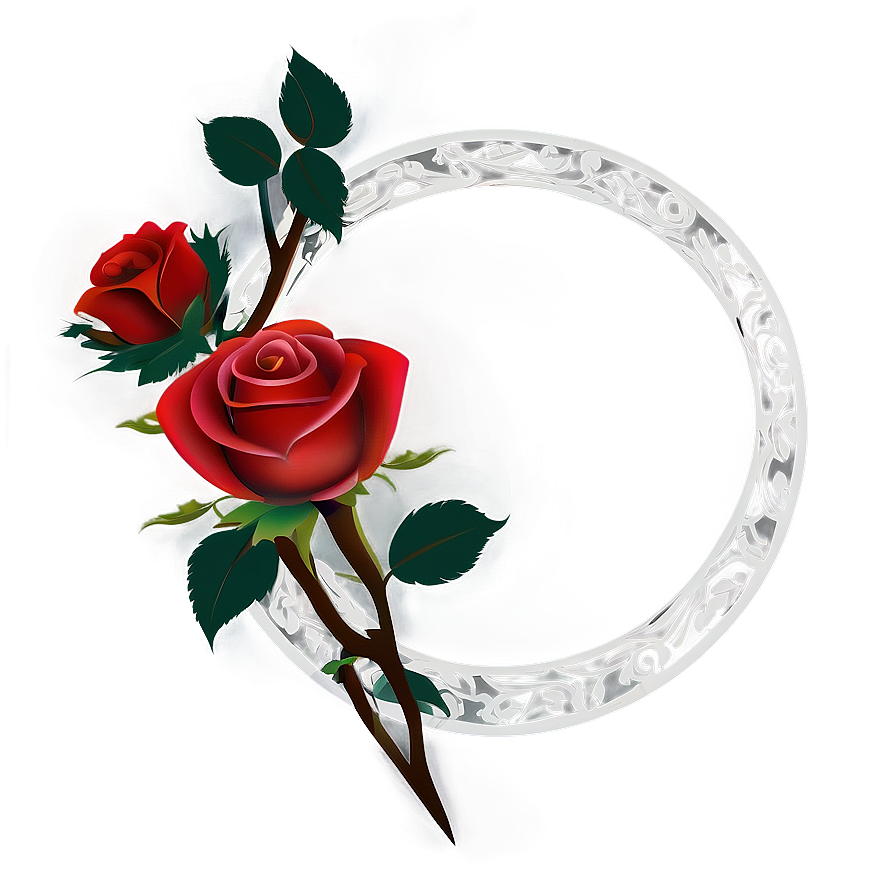 Rose Vector Mural Png Jyb64 PNG Image