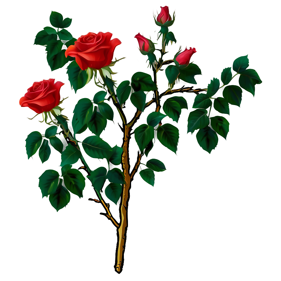 Rose Vine Png Com PNG Image