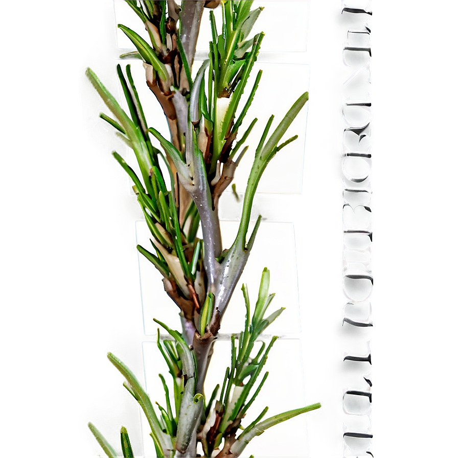 Rosemary A PNG Image