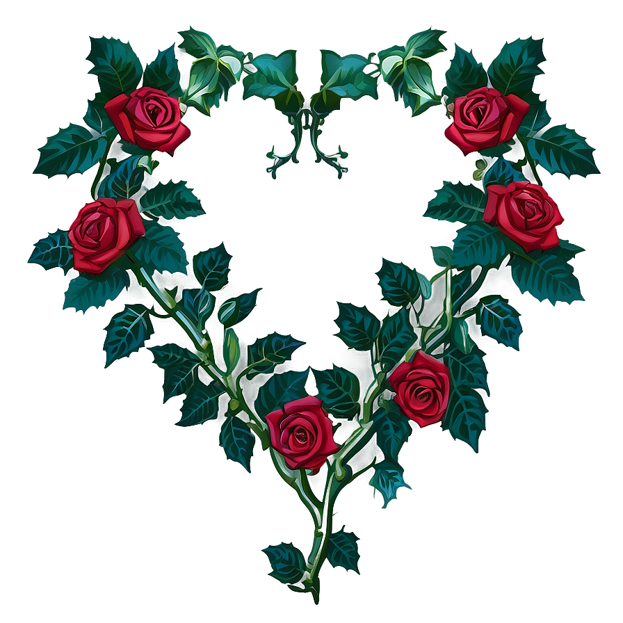 Roses And Ivy Png Ylt84 PNG Image