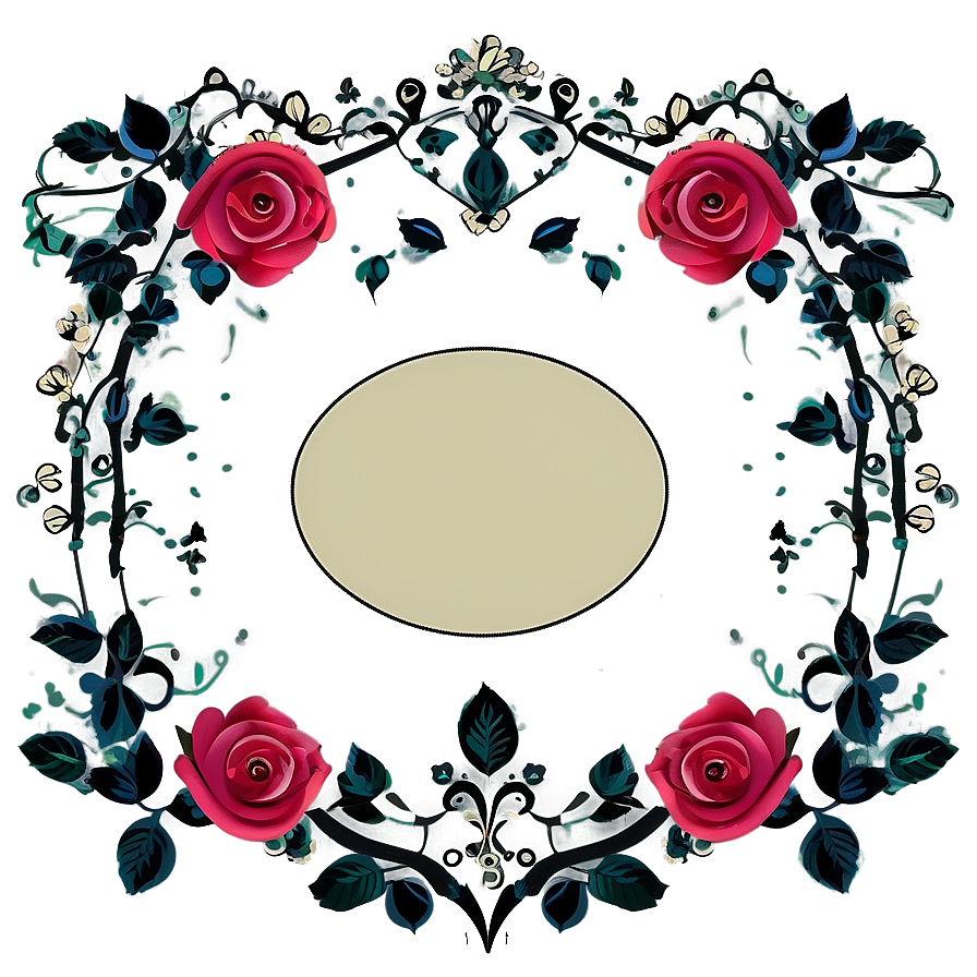 Roses And Lace Png 43 PNG Image