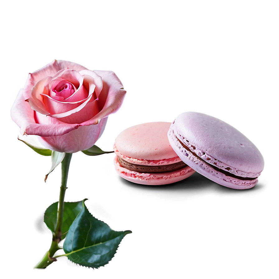 Roses And Macarons Png Ofn67 PNG Image