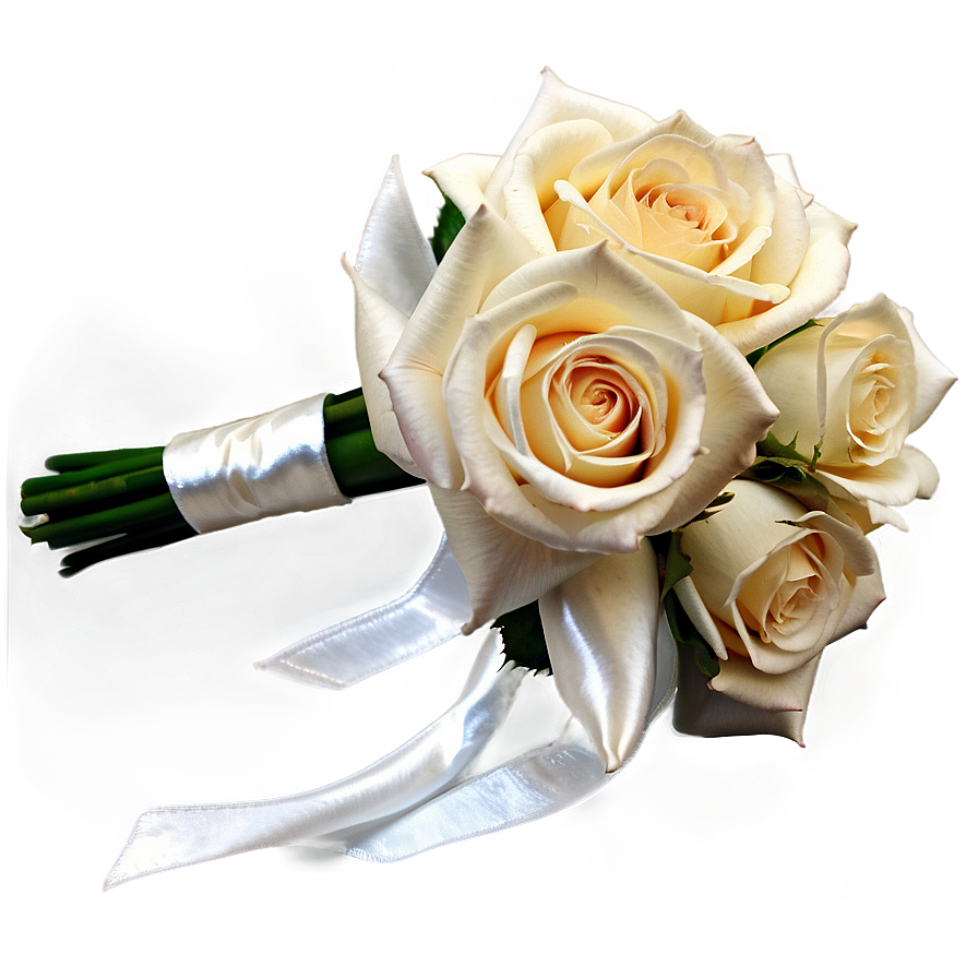 Roses Bridal Bouquet Png Dfy70 PNG Image