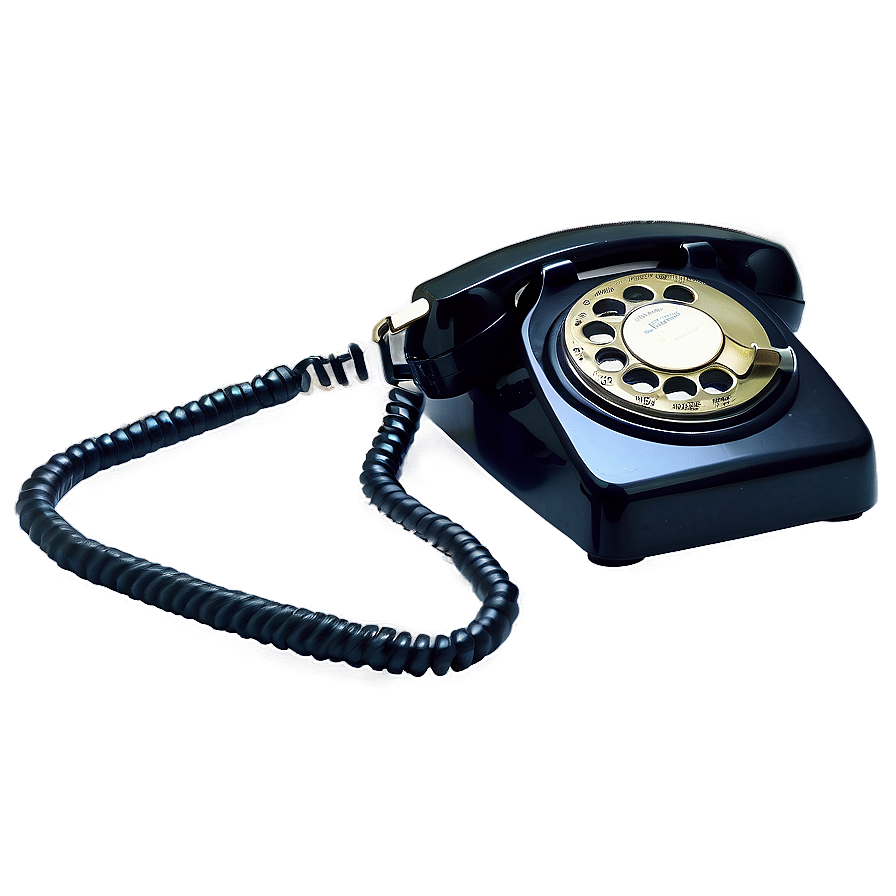 Rotary Phone Technology Evolution Png 06132024 PNG Image