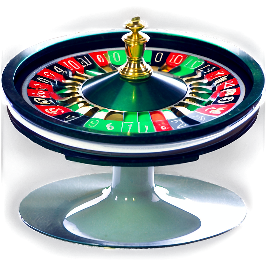 Roulette Table From Above Png Stl PNG Image