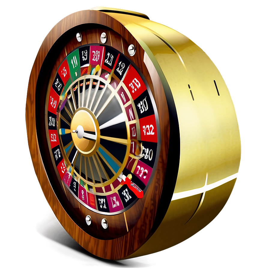 Roulette Wheel With Shadow Png Olh PNG Image