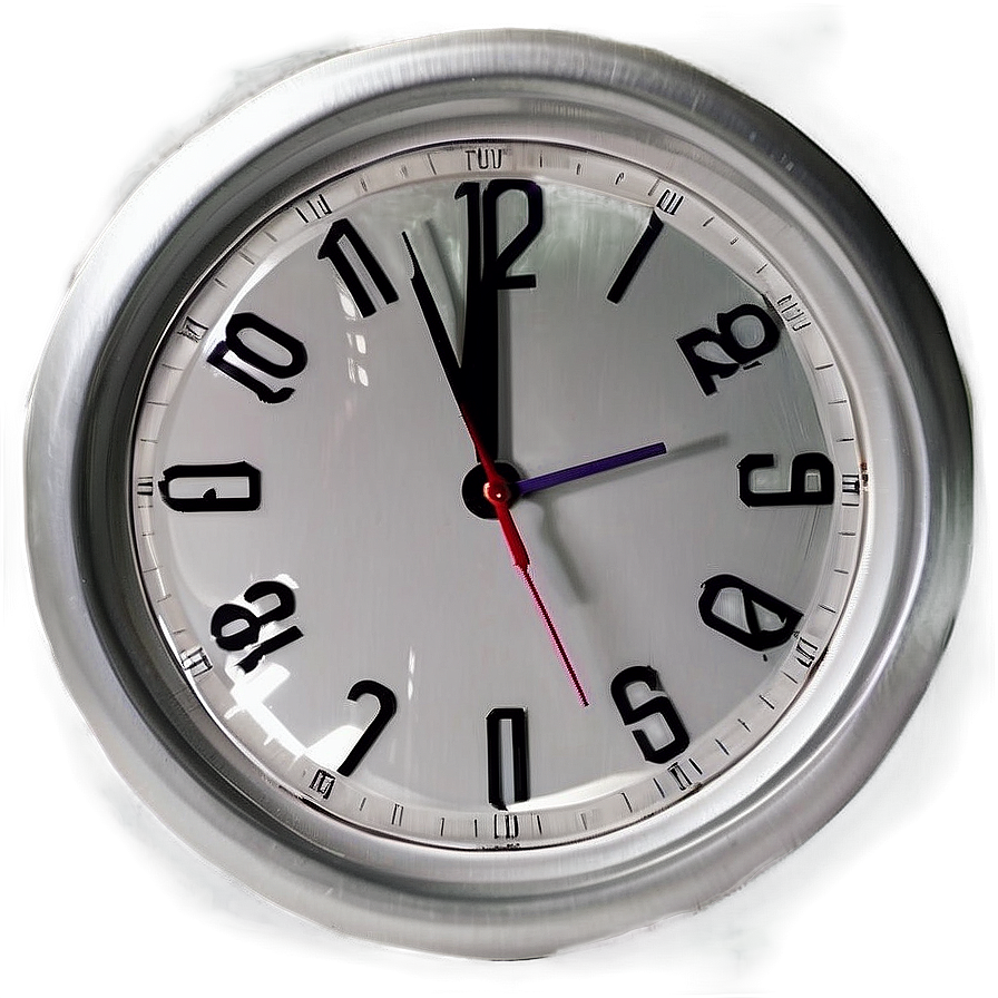 Round Clock Clipart Png Hsc83 PNG Image