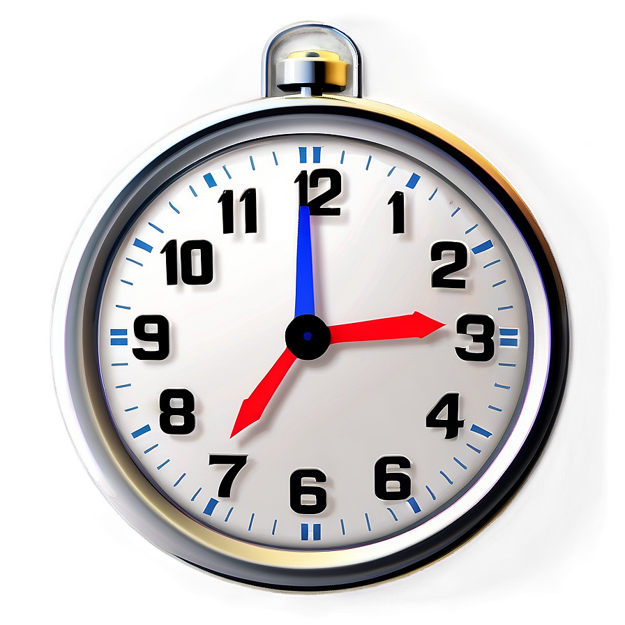 Round Clock Clipart Png Viw42 PNG Image