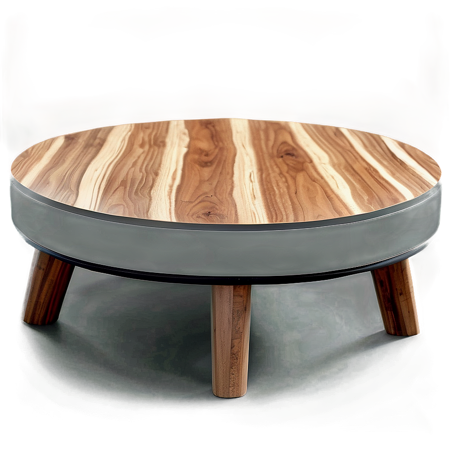 Round Coffee Table Concept Png 06132024 PNG Image