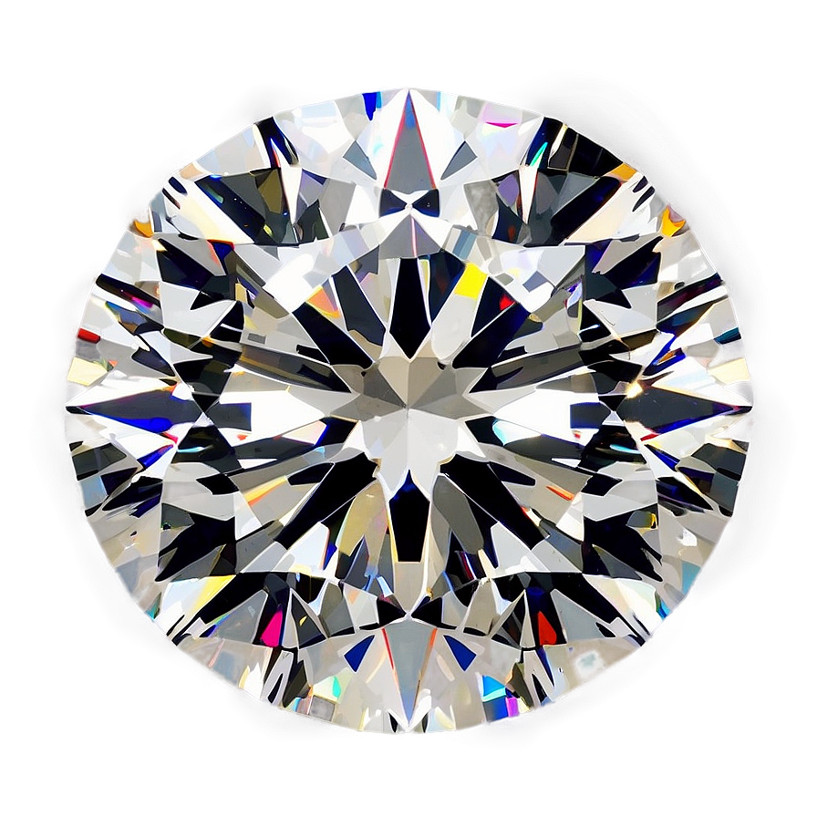 Round Diamond Brilliance Png Rit14 PNG Image