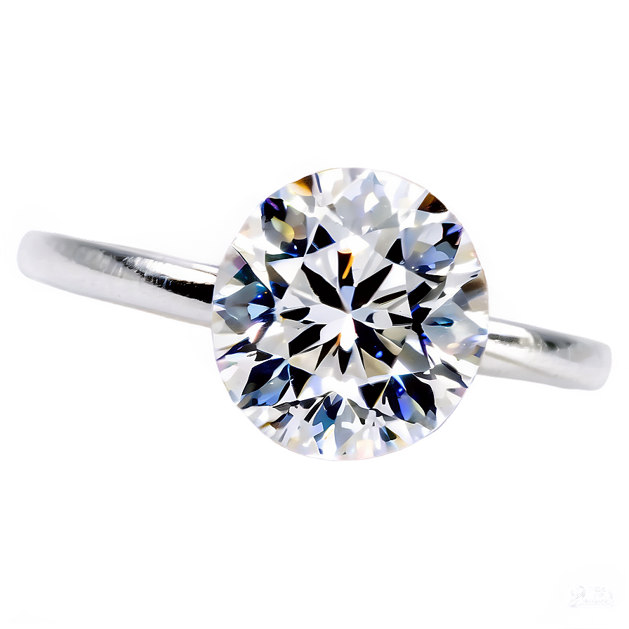 Round Diamond Elegance Png Cun PNG Image