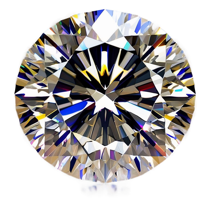 Round Diamond Glisten Png Dhi56 PNG Image