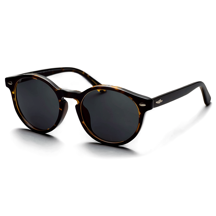 Round Frame Sunglasses Png 04292024 PNG Image