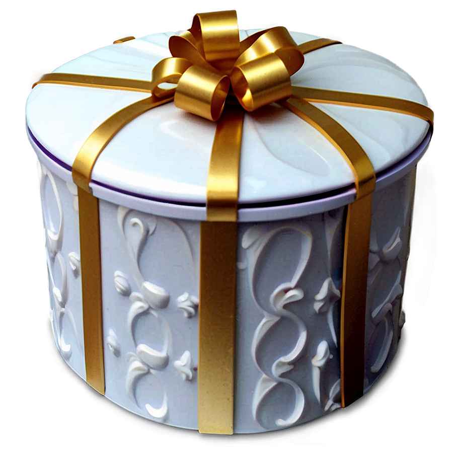 Round Gift Box Png 05252024 PNG Image