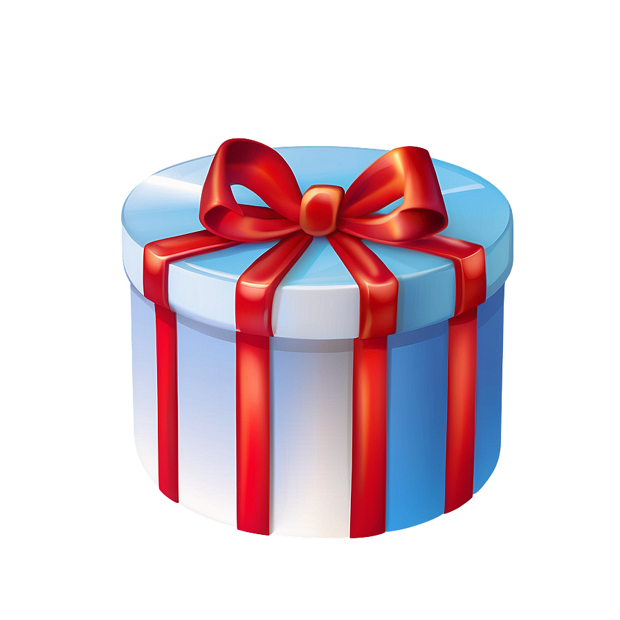 Round Gift Box Png Nsa51 PNG Image