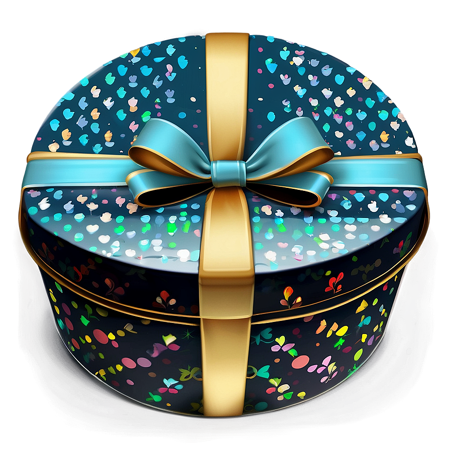 Round Gift Box Png Pnw PNG Image