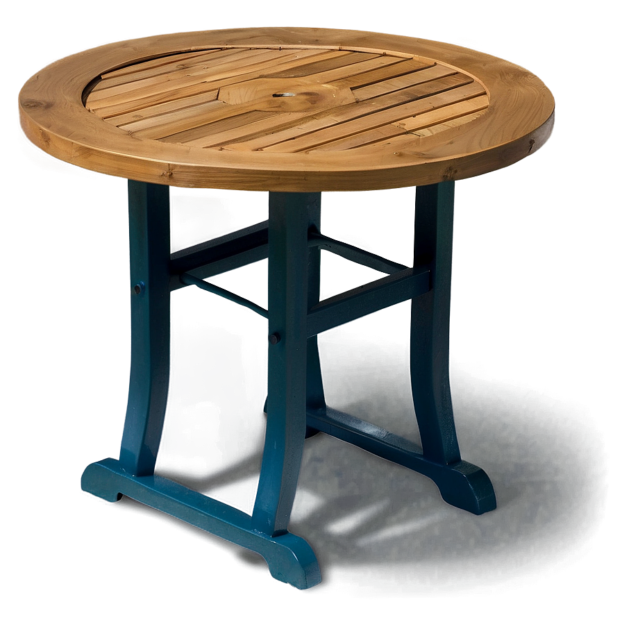 Round Outdoor Table Png 59 PNG Image