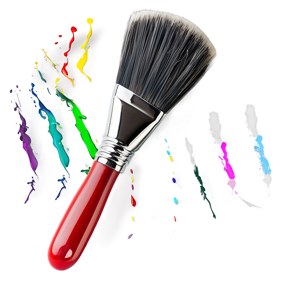 Round Paint Brush Png Hkw PNG Image