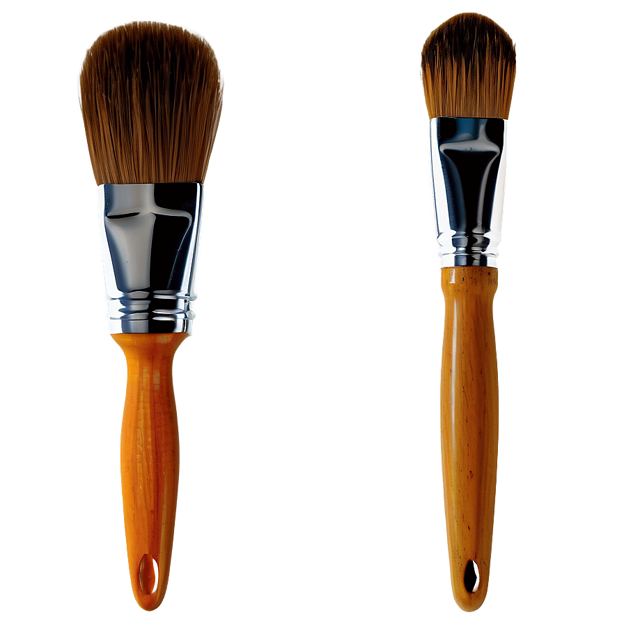 Round Paint Brushes Png Ili96 PNG Image