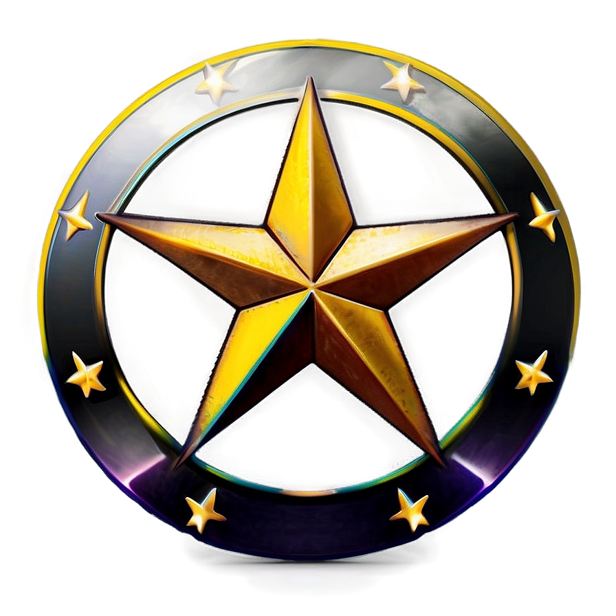 Round Star Detail Png 54 PNG Image