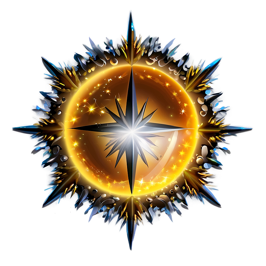 Round Star Element Png 75 PNG Image