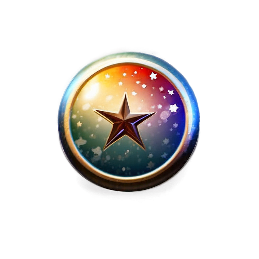 Round Star Render Png 64 PNG Image