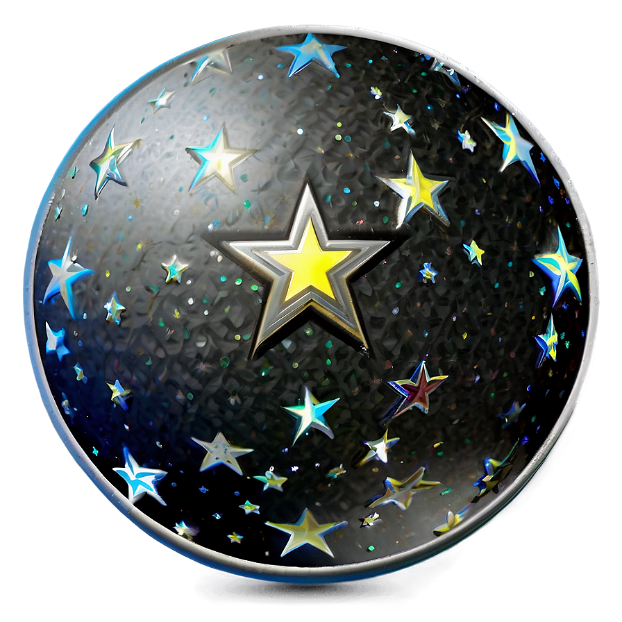 Round Star Render Png Mtq PNG Image