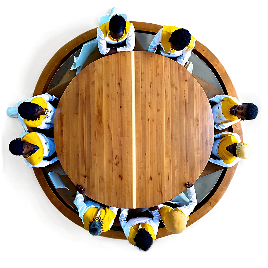 Round Table Top View Png 33 PNG Image