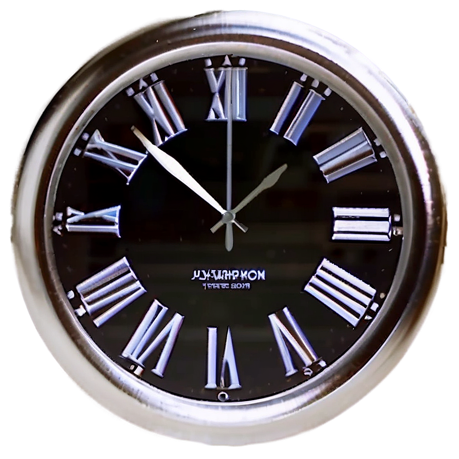 Round Tabletop Clock Png 04292024 PNG Image