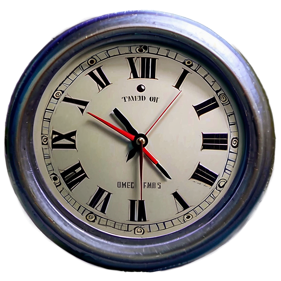 Round Tabletop Clock Png 35 PNG Image