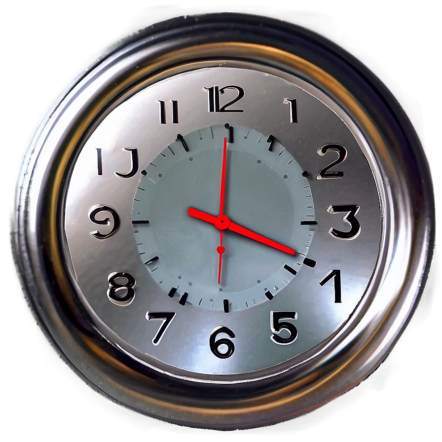 Round Tabletop Clock Png Cwu33 PNG Image