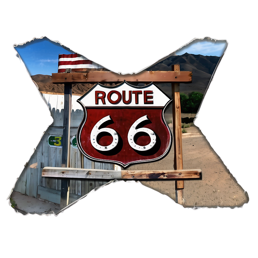 Route 66 Map Png Lvc12 PNG Image