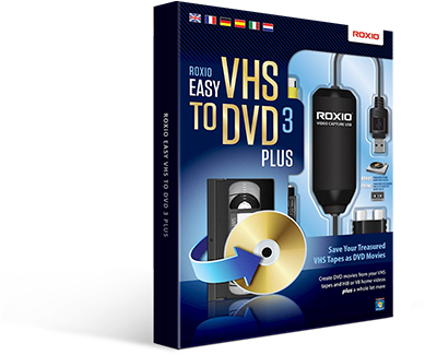 Roxio Easy V H Sto D V D3 Plus Software Package PNG Image