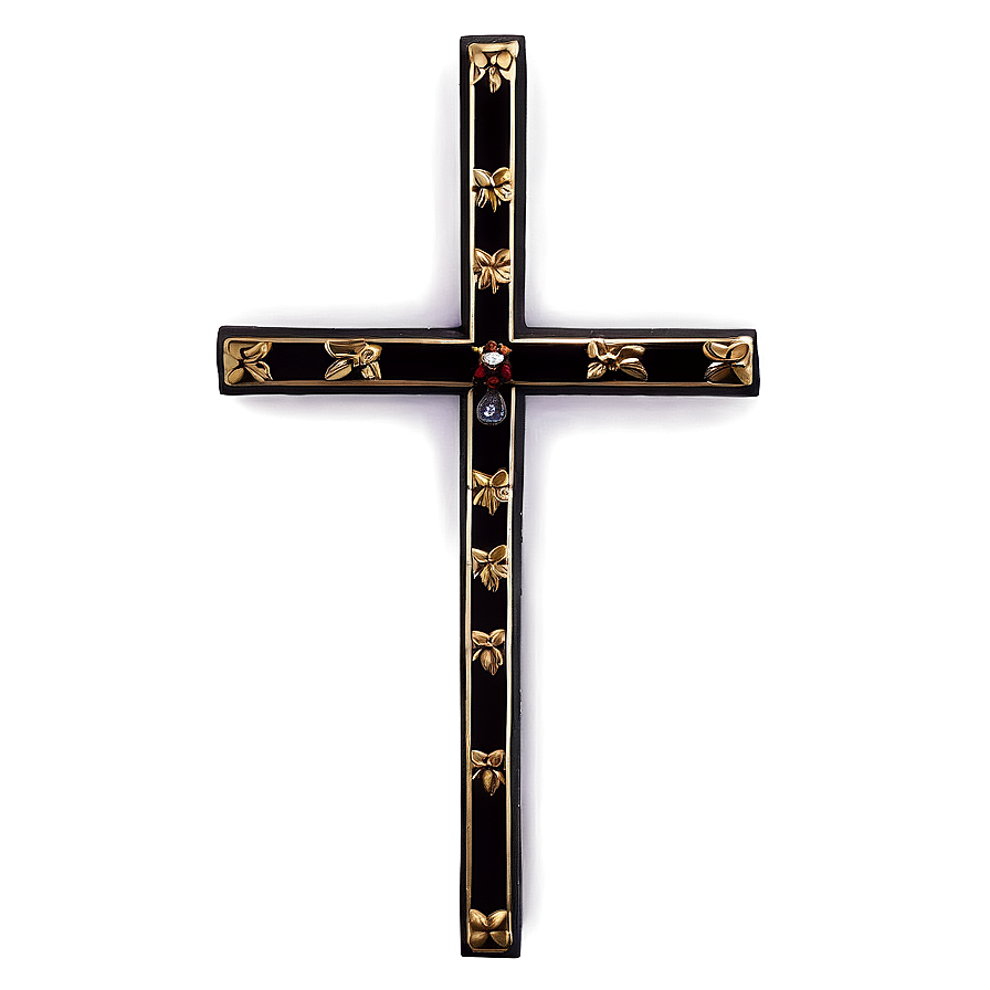 Royal Catholic Cross Feature Png Uaa32 PNG Image