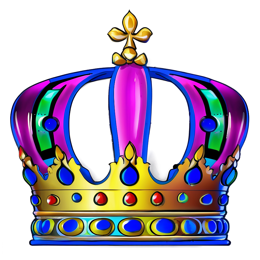 Royal Crown Outline Png 06292024 PNG Image