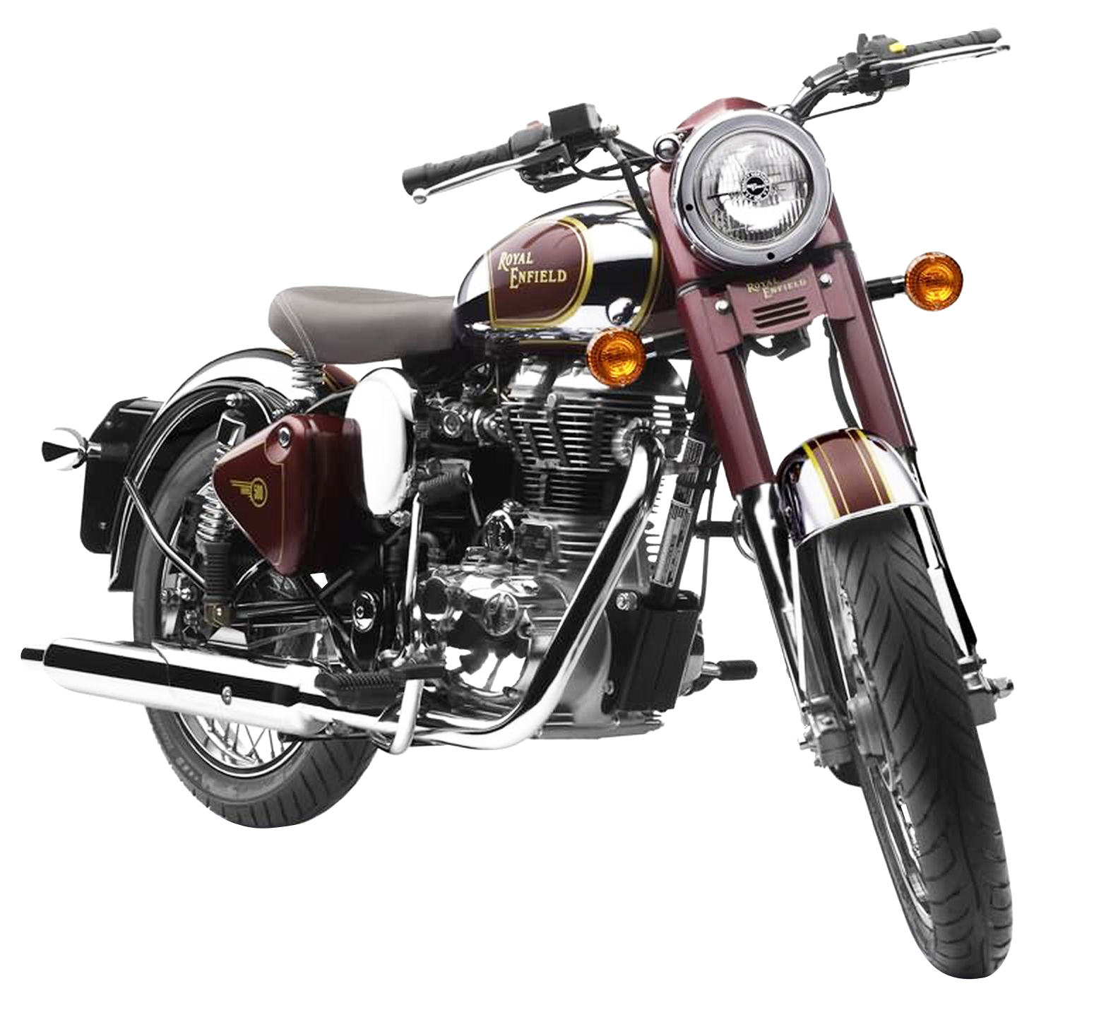 Royal Enfield Classic Motorcycle PNG Image