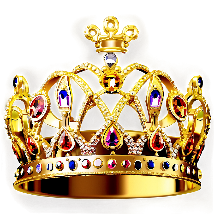 Royal Family Golden Crown Png 10 PNG Image