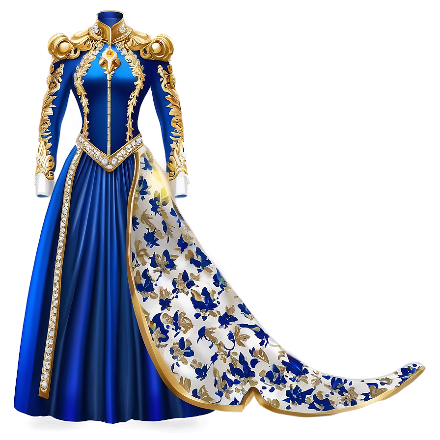 Royal Gown Png Iqb PNG Image