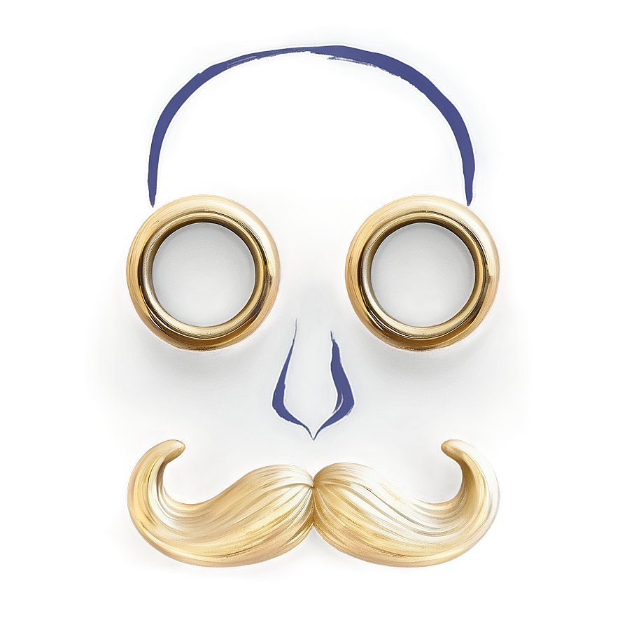 Royal Handlebar Mustache Png Kuw70 PNG Image