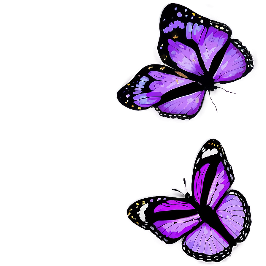 Royal Purple Butterfly Png Xmg PNG Image