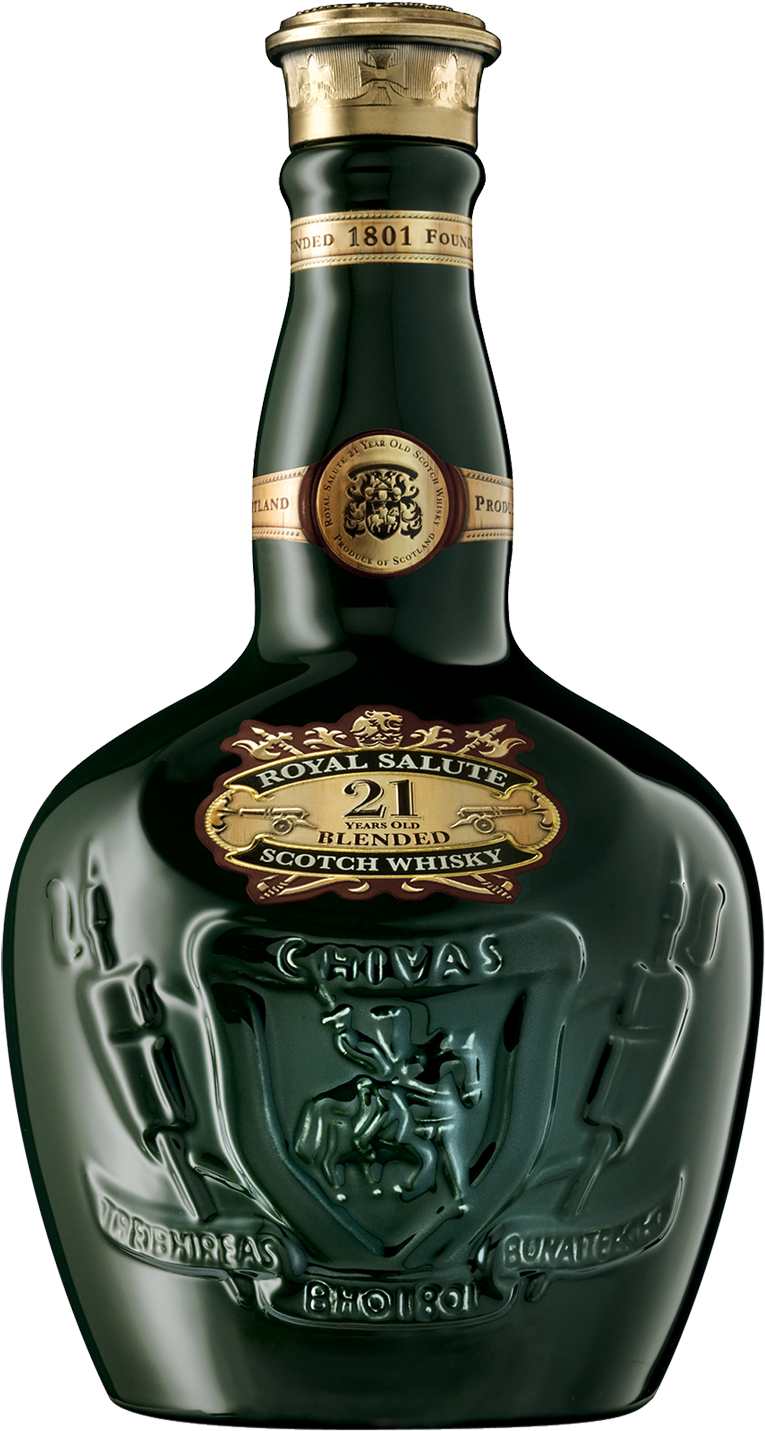 Royal Salute21 Year Old Scotch Whisky Bottle PNG Image