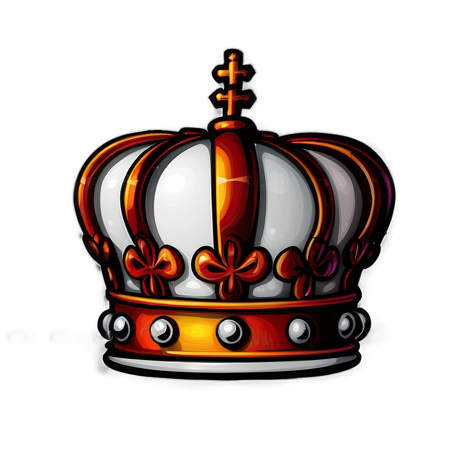 Royal White Crown Illustration Png 84 PNG Image