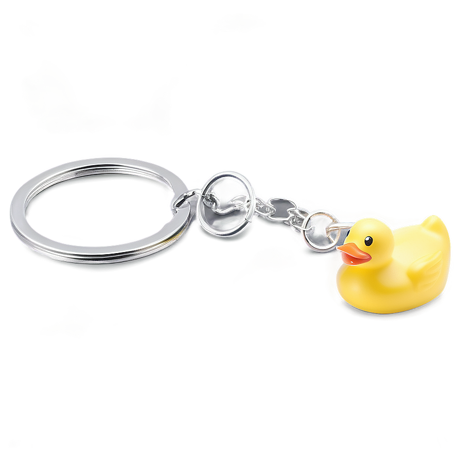 Rubber Duck Keychain Png Dhx24 PNG Image