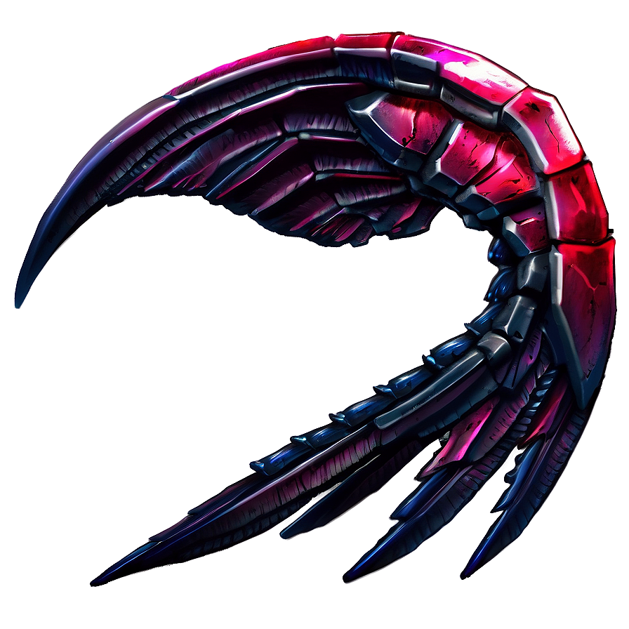 Ruby Dragon Wings Image Png Jry PNG Image