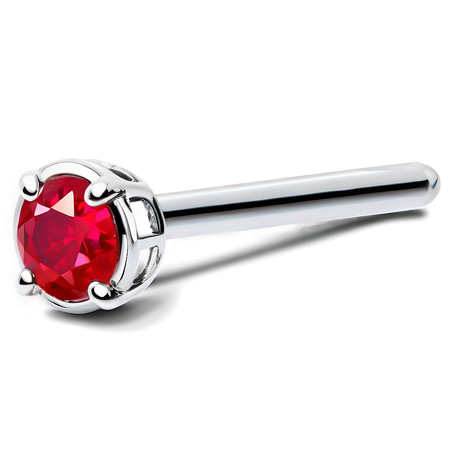 Ruby Nose Stud Picture Png 96 PNG Image