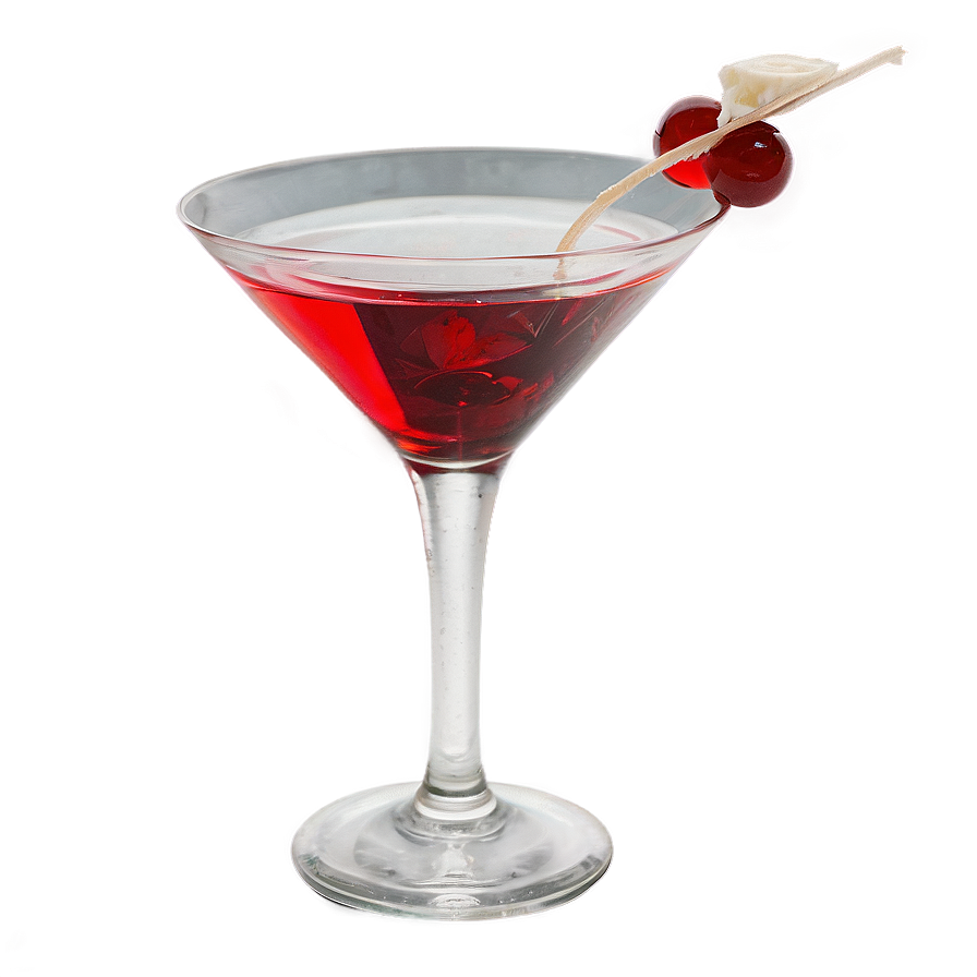 Ruby Red Martini Png Qfs PNG Image