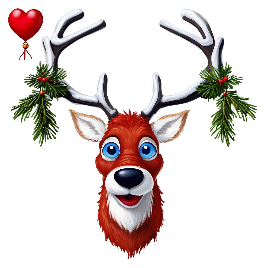 Rudolph The Red-nosed Reindeer Png Nrh93 PNG Image