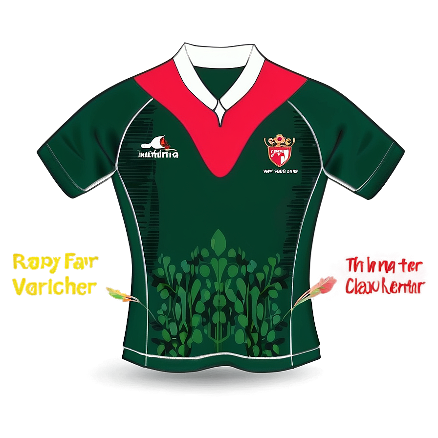 Rugby Jersey Artwork Png 8 PNG Image