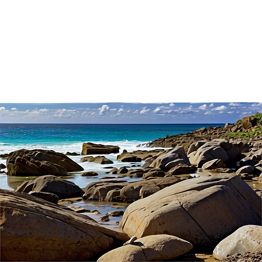 Rugged Coastal Rocks Landscape Png 16 PNG Image